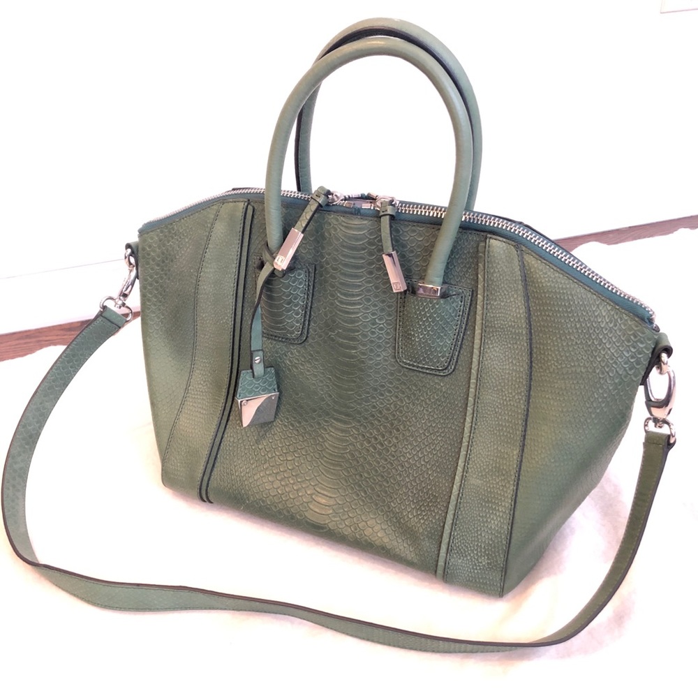 Ivanka Trump ‘Doral’ Snake Embossed Leather Bag